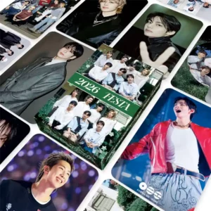 55Pcs/Set K-POP BTS FESTA 2026 V2 Photocards Lomocards RM Jin SUGA J-Hope Jimin V Jung Kook