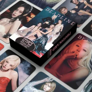 KPOP 127pcs/box BLACKPINK DEADLINE Photocard Lomo Card Photo Card Stickers